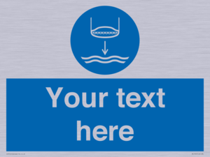 Custom Lower lifeboat to the water in launch sequence